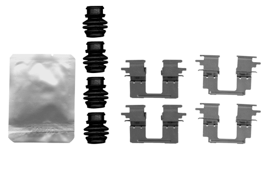 K0691 BEHR/HELLA/PAGID Комплектующие, колодки дискового тормоза (фото 1)