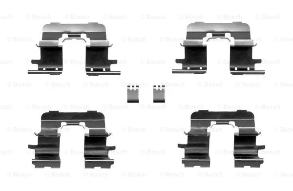 1 987 474 641 BOSCH Комплектующие, колодки дискового тормоза (фото 1)