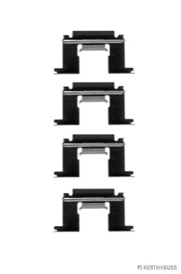 J3661001 HERTH+BUSS Комплектующие, колодки дискового тормоза (фото 1)