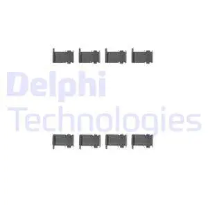 LX0226 DELPHI Комплектующие, колодки дискового тормоза (фото 1)