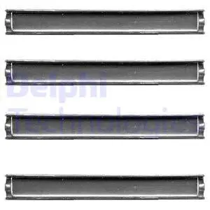LX0362 DELPHI Комплектующие, колодки дискового тормоза (фото 1)
