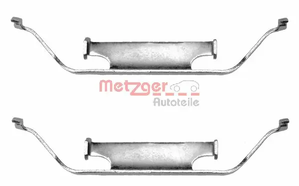 109-1096 METZGER Комплектующие, колодки дискового тормоза (фото 1)