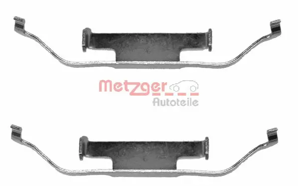 109-1097 METZGER Комплектующие, колодки дискового тормоза (фото 1)