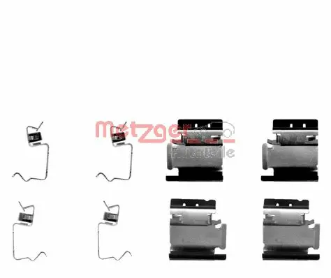 109-1218 METZGER Комплектующие, колодки дискового тормоза (фото 1)