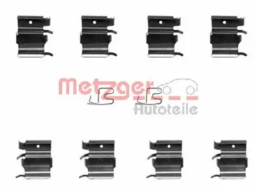 109-1244 METZGER Комплектующие, колодки дискового тормоза (фото 1)