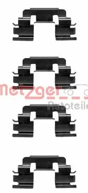 109-1249 METZGER Комплектующие, колодки дискового тормоза (фото 1)