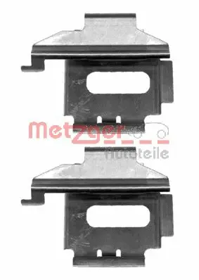 109-1282 METZGER Комплектующие, колодки дискового тормоза (фото 1)