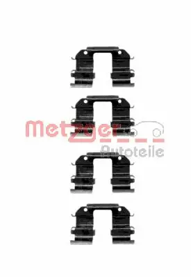 109-1285 METZGER Комплектующие, колодки дискового тормоза (фото 1)