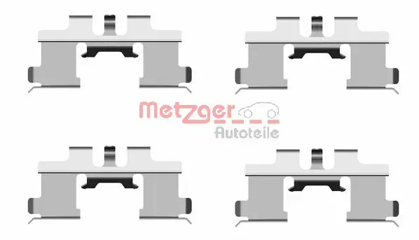 109-1677 METZGER Комплектующие, колодки дискового тормоза (фото 1)