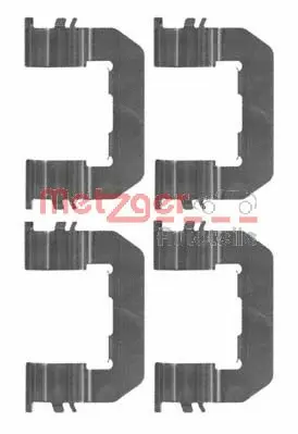 109-1719 METZGER Комплектующие, колодки дискового тормоза (фото 1)