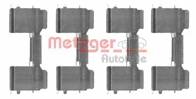 109-1726 METZGER Комплектующие, колодки дискового тормоза (фото 1)