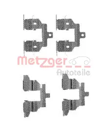 109-1737 METZGER Комплектующие, колодки дискового тормоза (фото 1)