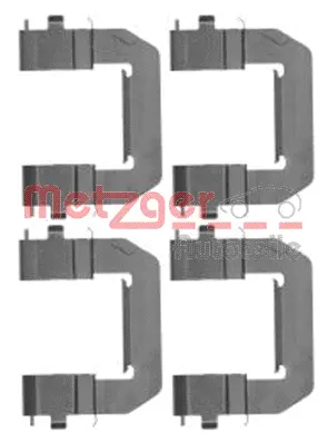 109-1776 METZGER Комплектующие, колодки дискового тормоза (фото 1)