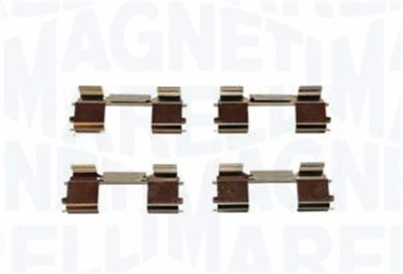 363915110052 MAGNETI MARELLI Комплектующие, колодки дискового тормоза (фото 1)