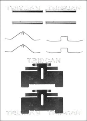 8105 101244 TRISCAN Комплектующие, колодки дискового тормоза (фото 1)