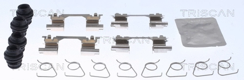 8105 101666 TRISCAN Комплектующие, колодки дискового тормоза (фото 1)