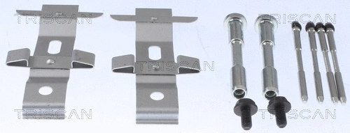 8105 171605 TRISCAN Комплектующие, колодки дискового тормоза (фото 1)