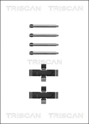 8105 231197 TRISCAN Комплектующие, колодки дискового тормоза (фото 1)