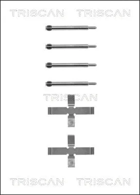 8105 271444 TRISCAN Комплектующие, колодки дискового тормоза (фото 1)