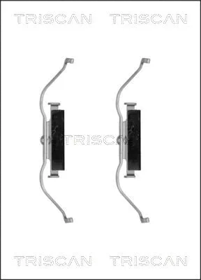 8105 291612 TRISCAN Комплектующие, колодки дискового тормоза (фото 1)
