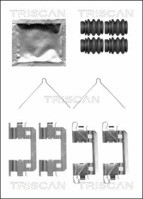 8105 401620 TRISCAN Комплектующие, колодки дискового тормоза (фото 1)