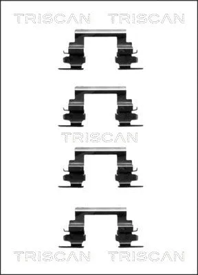 8105 421588 TRISCAN Комплектующие, колодки дискового тормоза (фото 1)