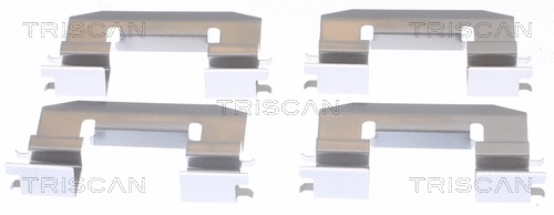 8105 431638 TRISCAN Комплектующие, колодки дискового тормоза (фото 1)