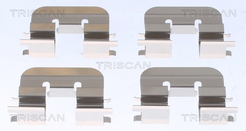 8105 431639 TRISCAN Комплектующие, колодки дискового тормоза (фото 1)
