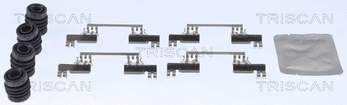 8105 501590 TRISCAN Комплектующие, колодки дискового тормоза (фото 1)