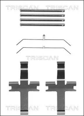 8105 681535 TRISCAN Комплектующие, колодки дискового тормоза (фото 1)