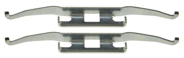 PFK407 TRW Комплектующие, колодки дискового тормоза (фото 1)