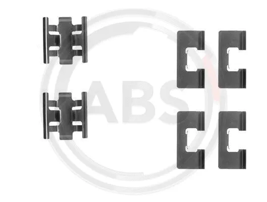 1091Q A.B.S. Комплектующие, колодки дискового тормоза (фото 1)
