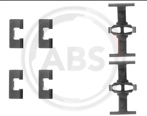 1092Q A.B.S. Комплектующие, колодки дискового тормоза (фото 1)