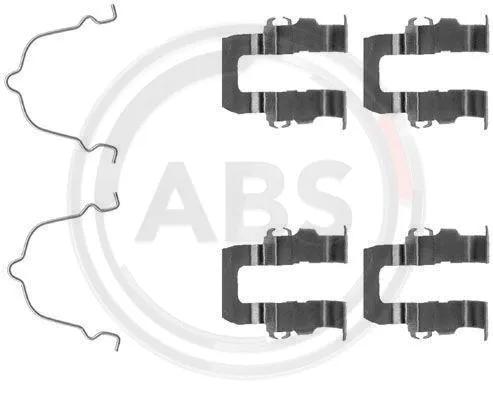 1119Q A.B.S. Комплектующие, колодки дискового тормоза (фото 1)