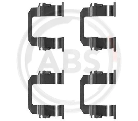 1275Q A.B.S. Комплектующие, колодки дискового тормоза (фото 1)