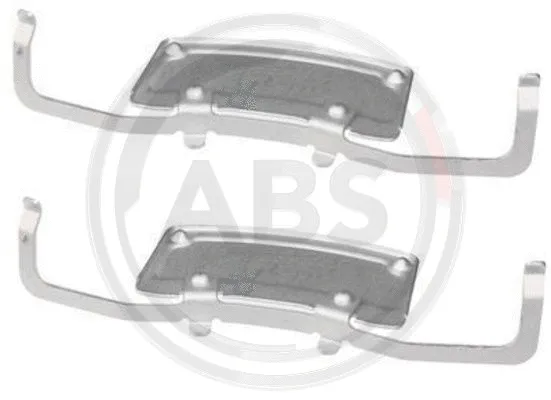 1706Q A.B.S. Комплектующие, колодки дискового тормоза (фото 1)
