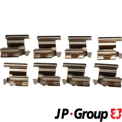 1163750310 JP GROUP Комплектующие, колодки дискового тормоза (фото 1)