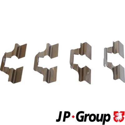 1163750410 JP GROUP Комплектующие, колодки дискового тормоза (фото 1)