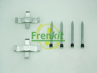 901076 FRENKIT Комплектующие, колодки дискового тормоза (фото 1)