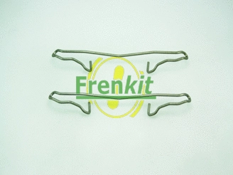 901100 FRENKIT Комплектующие, колодки дискового тормоза (фото 1)