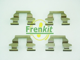 901625 FRENKIT Комплектующие, колодки дискового тормоза (фото 1)