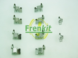 901671 FRENKIT Комплектующие, колодки дискового тормоза (фото 1)