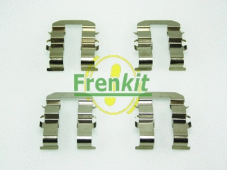 901758 FRENKIT Комплектующие, колодки дискового тормоза (фото 1)