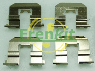 901856 FRENKIT Комплектующие, колодки дискового тормоза (фото 1)