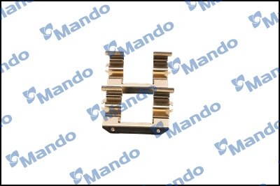 EX0000000627 MANDO Комплектующие, колодки дискового тормоза (фото 2)