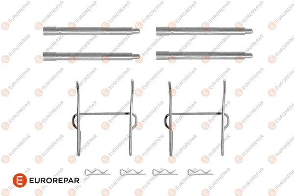1682482880 EUROREPAR Комплектующие, колодки дискового тормоза (фото 1)