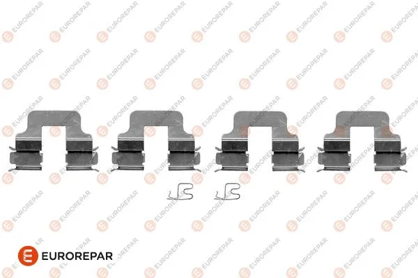 1682487780 EUROREPAR Комплектующие, колодки дискового тормоза (фото 1)