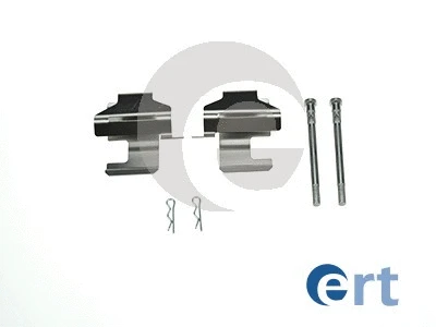 420017 ERT Комплектующие, колодки дискового тормоза (фото 1)