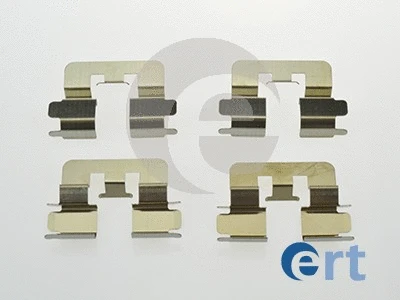 420038 ERT Комплектующие, колодки дискового тормоза (фото 1)