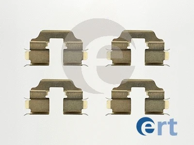 420041 ERT Комплектующие, колодки дискового тормоза (фото 1)